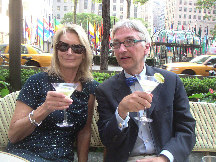 Candace, Wen and martinis