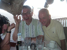 Last breakfast under the Banyan tree