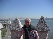 Wendell at the Torre de Belem
